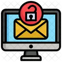 Unlocked Email  Icon