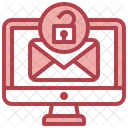 Unlocked Email  Icon