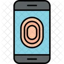 Unlocked Fingerprint  Icon