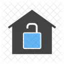 Unlocked House Home Icon