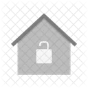 Unlocked House Insecure Icon