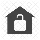 Unlocked House Home Icon
