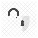Unlocked Padlock Padlock Detachable Lock Icon