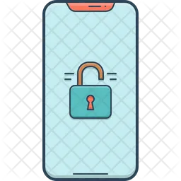 Unlocked Phone  Icon