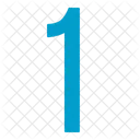 Uno Numeros Icono