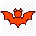 Bat Mal Halloween Icono