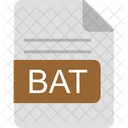 Bat Archivo Formato Icon