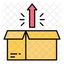 Unpacking Package Parcel Icon