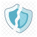 Unprotected Shield Virus Icon