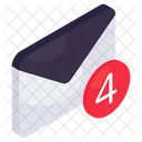 Unread Mail Email Inbox Icon