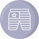 Uns Kurz Shorts Mode Symbol