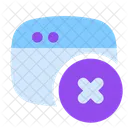 Unsafe Page Web Page Danger Icon