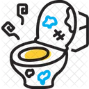 不衛生な、不衛生な、汚い アイコン