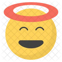 Unschuldiges Emoji Emoji Symbol