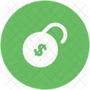 Unsecure Dollar Currency Icon