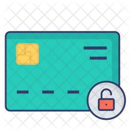 Unsecure Bank Card  Icon