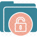 Unsecure Folder Document File Icon