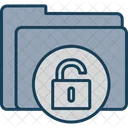 Unsecure Folder Document File Icon