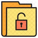 Unlock Key Folder Icon