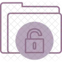 Unsecure Folder Document File Icon