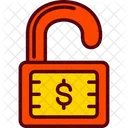 Unsecure Investment Ivestment Option Security Icon