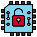 Chip Protection Technology Icon