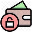 Unsecure Wallet Wallet Purse Icon