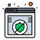 Unsecure Website  Icon