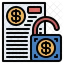 Unsecured Open Unlock Icon