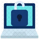 Unsecured Laptop  Icon