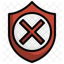 Unsecured Shield  Icon