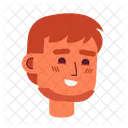 Unshaven caucasian guy  アイコン