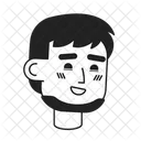 Unshaven caucasian guy  アイコン