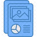 Data Document Analytics Icon