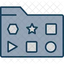 Unstructured Inforamation Data Document Icon