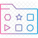 Unstructured Inforamation Data Document Icon