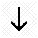 Unten Unten Web Symbol