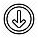 Unten  Symbol