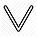 Unten  Symbol