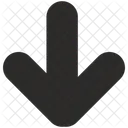 Unten  Symbol