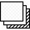 Unten Ebene Daten Symbol