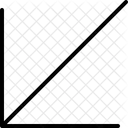 Unten Links Diagonal Symbol