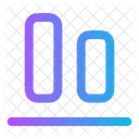 Unten ausrichten  Symbol