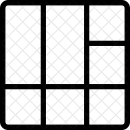 Inhalt unten links  Symbol