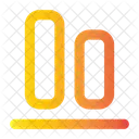 Untere Ausrichtung  Symbol