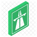 Unterfuhrungsschild Strassenschild Autobahn Symbol