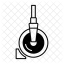 Unterlegkeil Rad Hangar Symbol