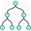 Unternehmen Organisation Struktur Symbol