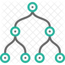 Unternehmen Organisation Struktur Symbol