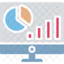 Geschaftsbewertung Grafische Analyse Online Analyse Symbol